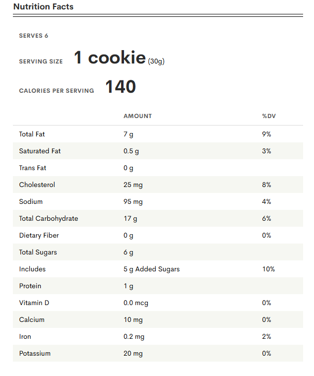 *2 PACK* Gluten Free Madeleine Cookies