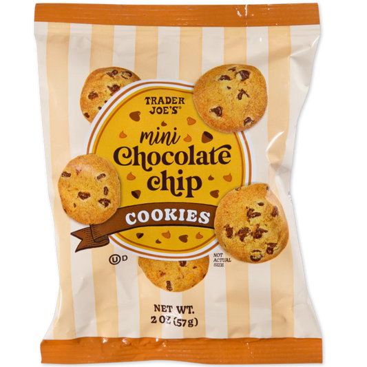 *5 PACK* Mini Chocolate Chip Cookies