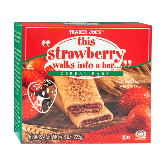 *3 PACK* This Strawberry Walks into a Bar Cereal Bars
