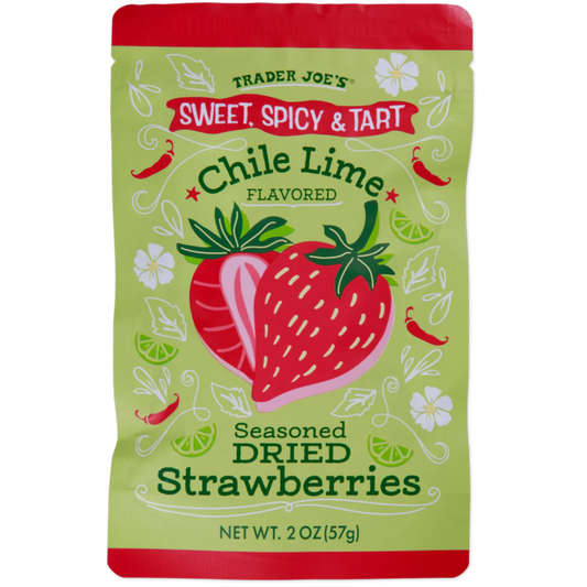 *3 PACK* Chile Lime Flavored Seasoned Dried Strawberries