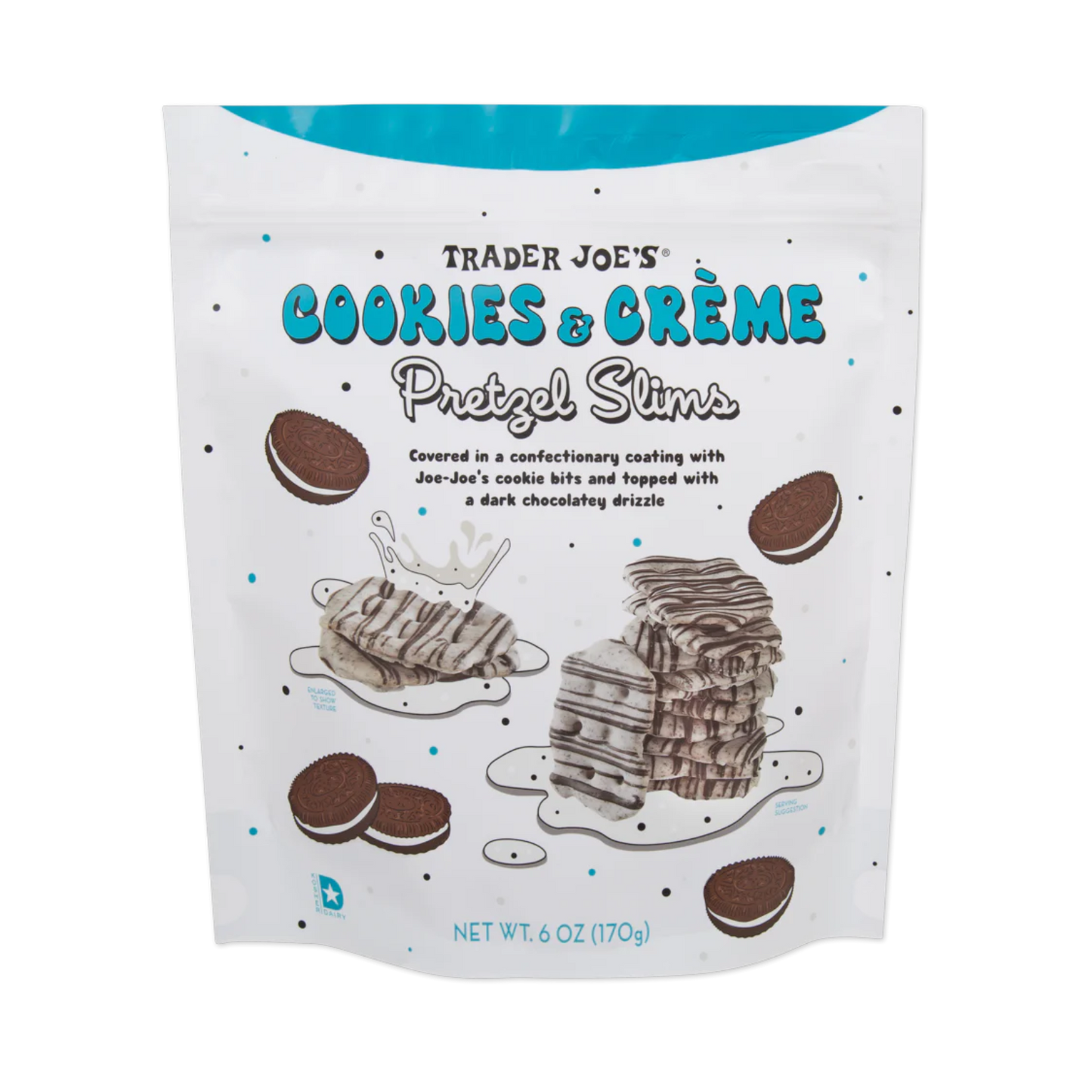 *2 PACK* Cookies & Crème Pretzel Slims