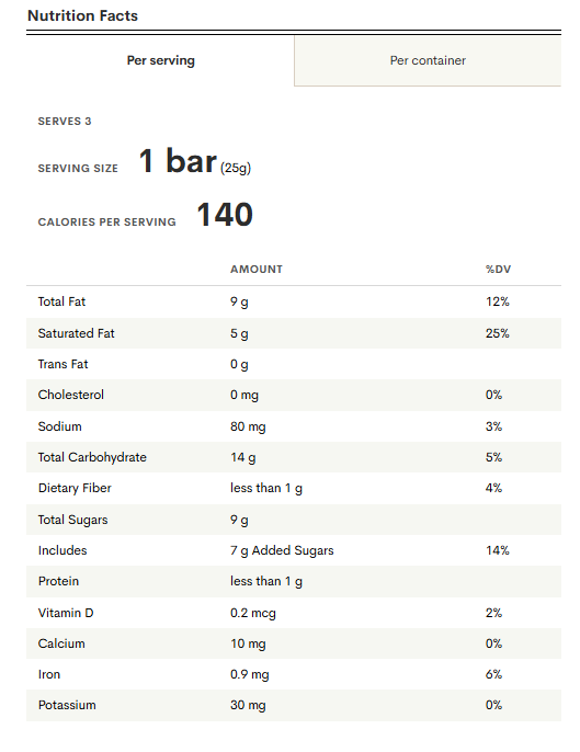 *2 PACK* Oat Chocolate Bars with Crispy Rice & Cocoa Nibs