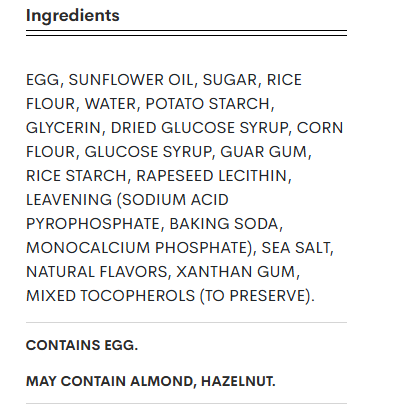 *2 PACK* Gluten Free Madeleine Cookies