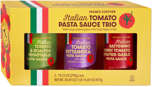 Italian Tomato Pasta Sauce Trio